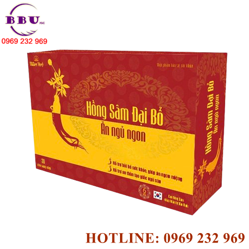 Hồng Sâm Đại Bổ Tăng cường sức khỏe toàn diện 